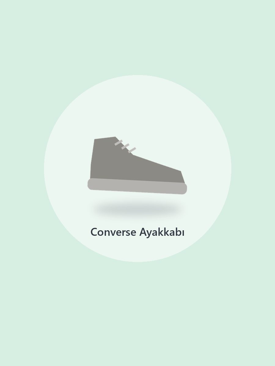 Converse Siyah Deri Sneaker (4)