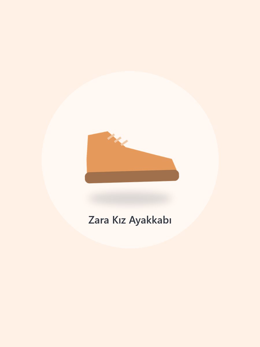 Zara Krem Mary Jane Ayakkabı