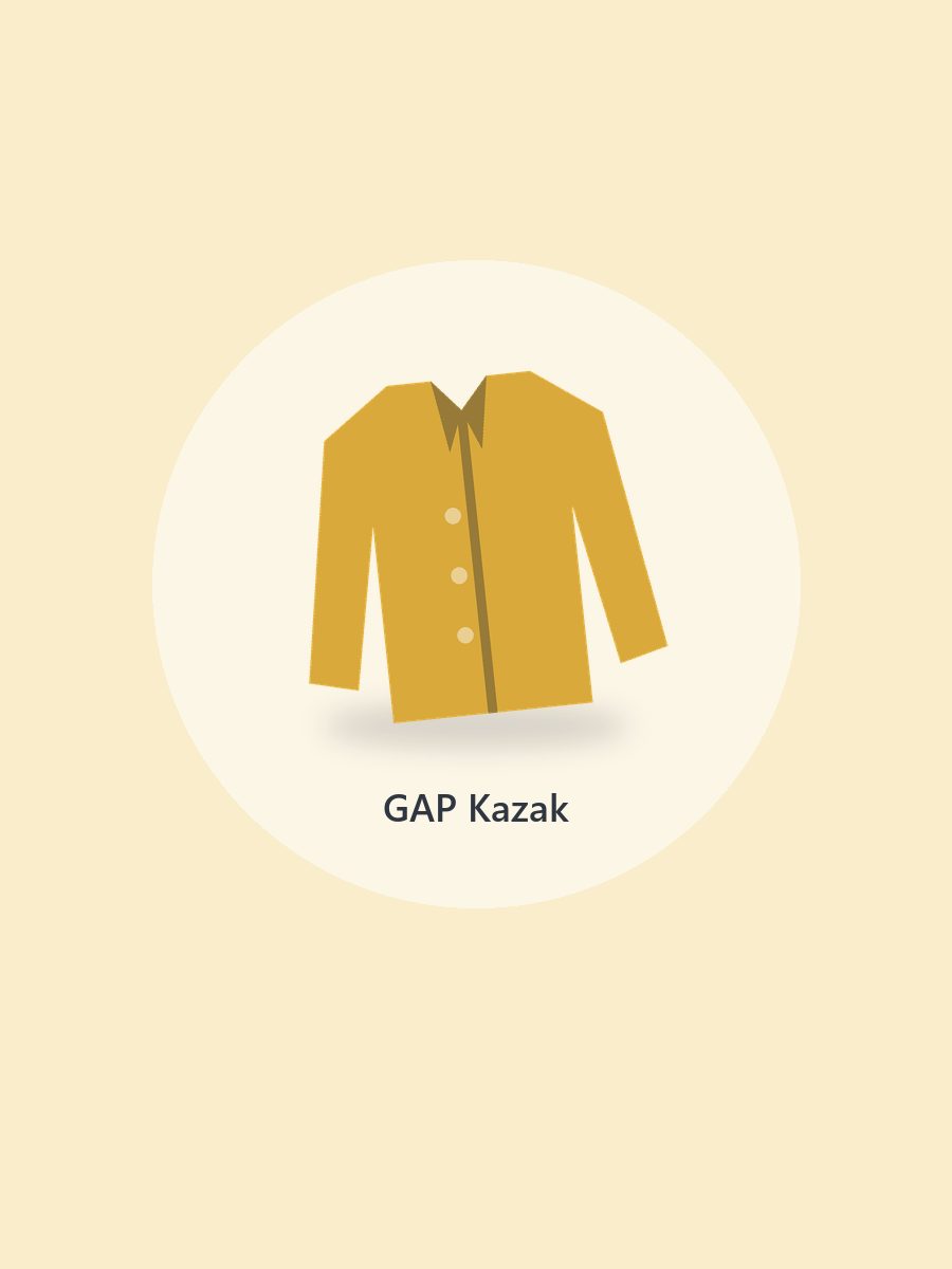 GAP Kahverengi Uzun Hırka (5)