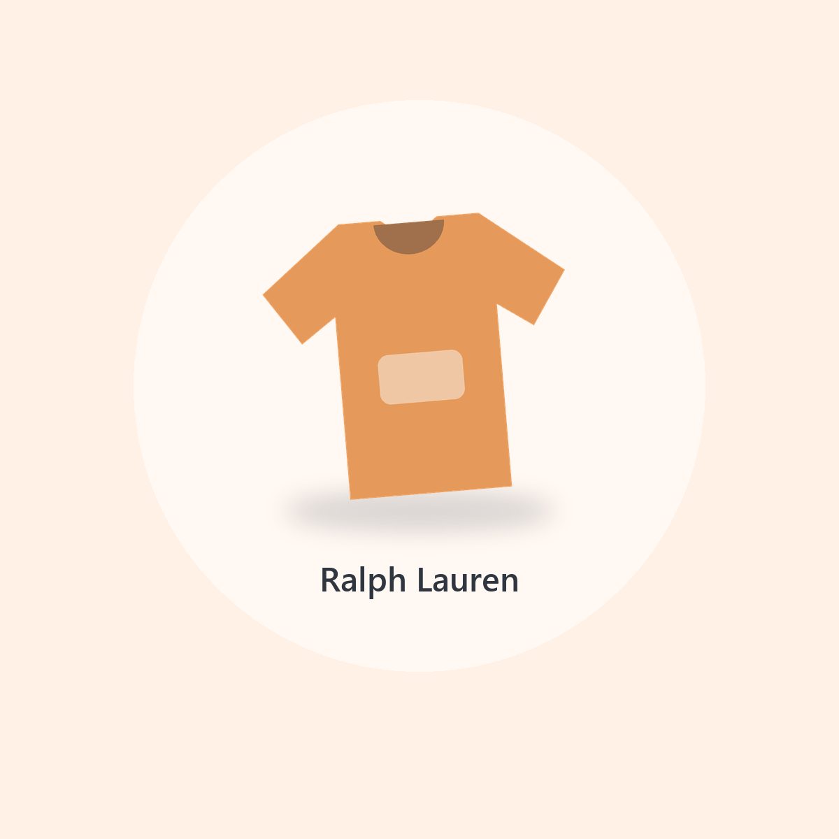 Polo Ralph Lauren Cream Basic T-shirt (5)