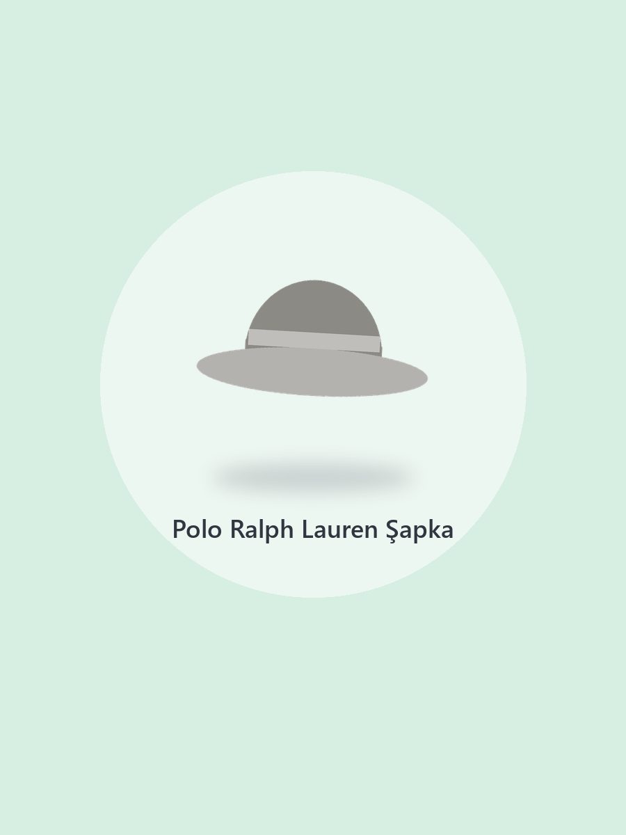 Polo Ralph Lauren Gri Hasır Şapka (4)