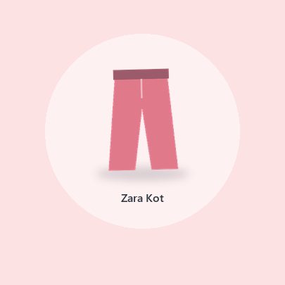 Zara Mavi Kargo Pantolon