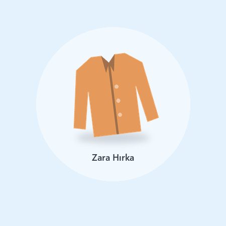 Zara Mavi Fermuarlı Hırka (3)