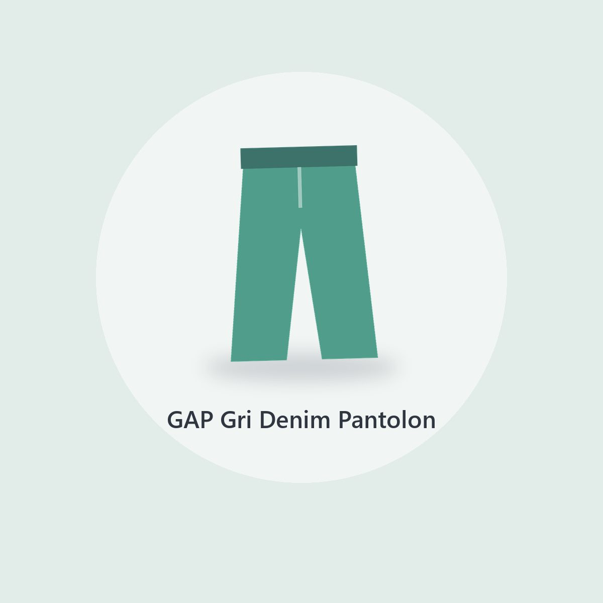 Petit Bateau Krem Kargo Pantolon